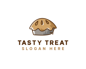 Apple Pie Dessert logo design