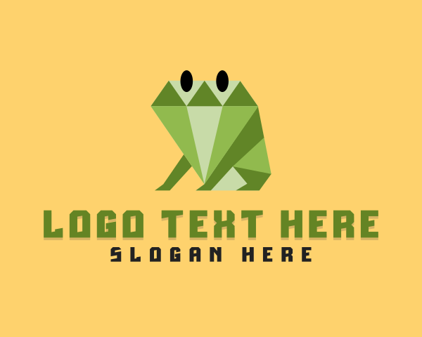 Amphibian logo example 4