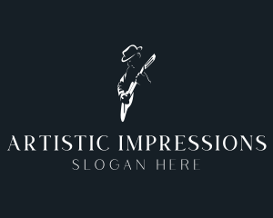 Guitar Instrument Performer logo design