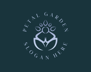 Wellness Spa Lotus logo design