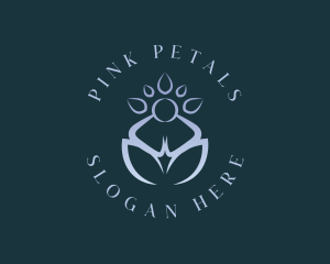 Wellness Spa Lotus logo design