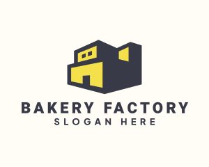 Warehouse Storage Factory  logo design