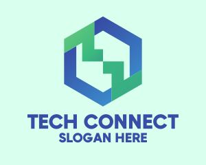 Hexagon Software App logo design