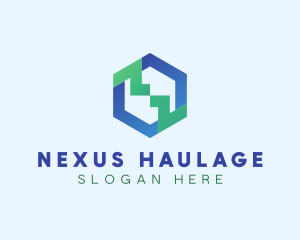 Hexagon Software App logo design