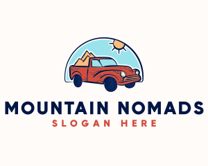 Car Truckload Travel logo design