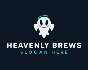 Cute Ghost Spirit logo