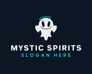 Cute Ghost Spirit logo