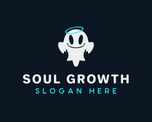 Cute Ghost Spirit logo