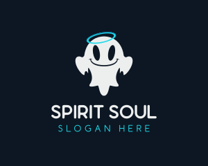 Cute Ghost Spirit logo