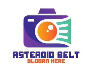 Modern Meteor Camera logo design