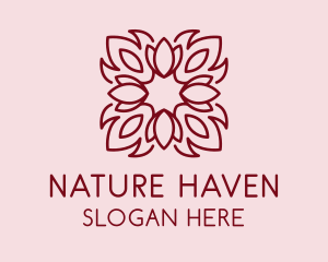 Flower Skin Care Cosmetics  Logo