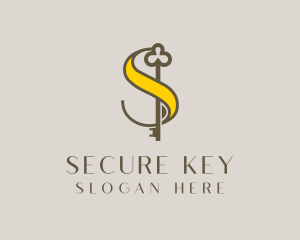 Premium Elegant Clover Key logo