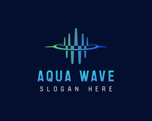 Soundwave Audio Tech logo design