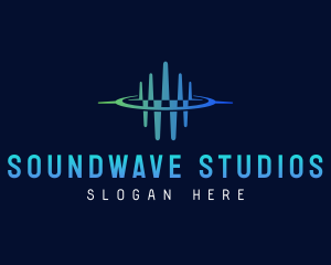 Soundwave Audio Tech logo design