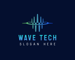 Soundwave Audio Tech logo design