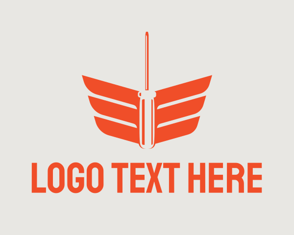 Orange Winged Screwdriver logo