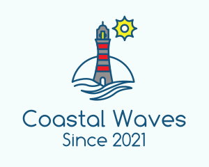 Lighthouse Coastal Tower logo design