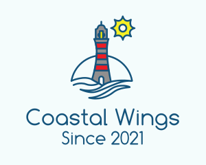 Lighthouse Coastal Tower logo design