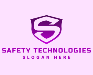 Safety Security Shield Letter S logo