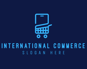 E-commerce Shopping Cart  logo design