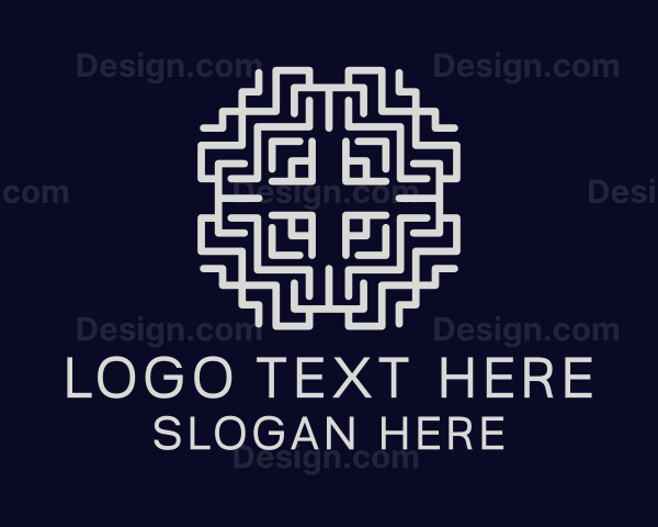 Intricate Textile Decor Logo