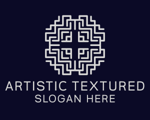 Intricate Textile Decor logo design