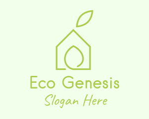 Eco House Property  logo design