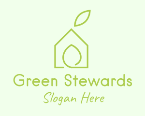 Eco House Property  logo design