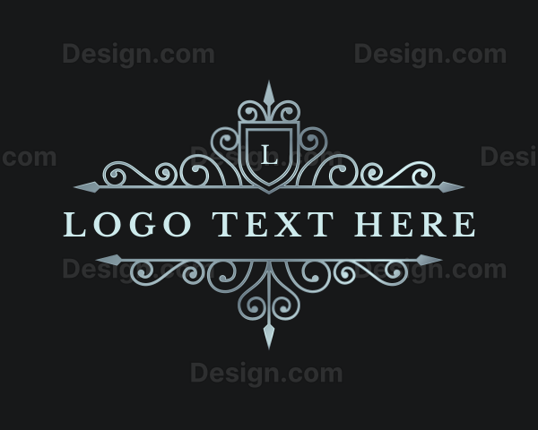 Deluxe Elegant Premium Shield Logo