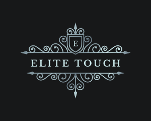 Deluxe Elegant Premium Shield logo design