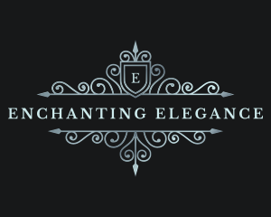 Deluxe Elegant Premium Shield logo design