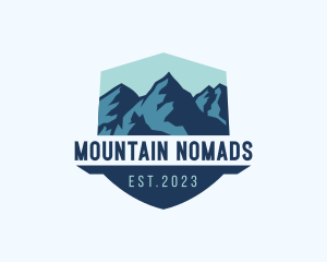 Peak Mountain Adventure logo design