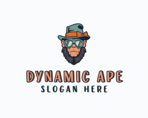 Monkey Ape Clothing Accessory logo design