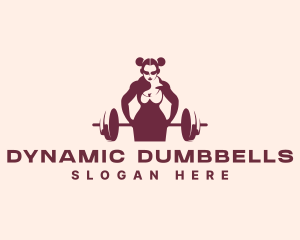 Strong Feminine Bodybuilder  logo