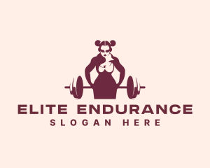 Strong Feminine Bodybuilder  logo