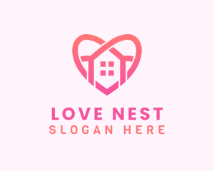 Love Home Realtor logo design