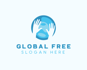 Humanitarian Global Charity logo design