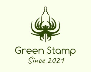 Green Flower Extract  logo design