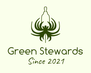 Green Flower Extract  logo design