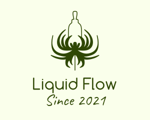 Green Flower Extract  logo design