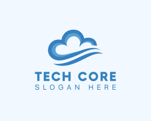 Tech Digital Cloud logo design