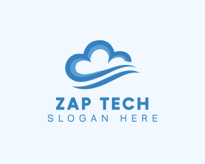 Tech Digital Cloud logo design