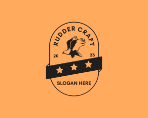 Animal Eagle Badge logo design