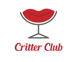 Red Lips logo design