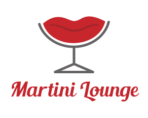 Red Lips logo design