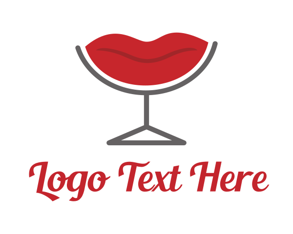 Lip Gloss logo example 4