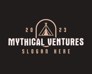 Outdoor Camping Adventure Logo