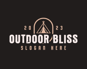 Outdoor Camping Adventure logo design