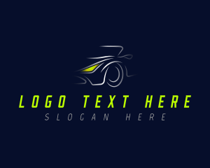 Car Racing Automotive logo