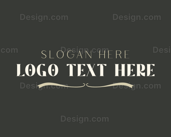 Deluxe Elegant Business Logo